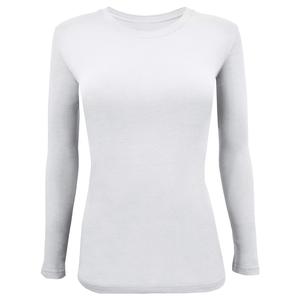 Chemise de sous-vêtement d'infirmière chemise de sous-vêtement médicale extensible unie sous-vêtement d'infirmière de sous-vêtement de soin élégant médical à manches longues pour femmes - Product Image 6