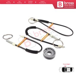 Juego de reparación de regulador de ventana BWR5553, puerta derecha para Colt CZC Cabriolet RG 2006-2009 98031402, piezas de automóvil Bross hechas en Turquía - Product Image 4