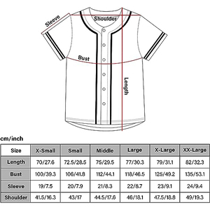 Maillots de baseball OEM pour hommes, chemises boutonnées à manches courtes, uniformes sportifs hipster hip-hop, maillots de baseball personnalisés vierges - Product Image 6