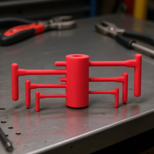 Bi-Colour Foam Module for T-Handle Wrenches <b>Tool</b> <b>Storage</b> Accessory by Usag Empty - Product Image 3