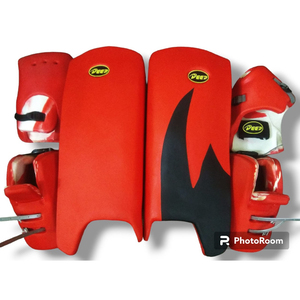 Protectores de piernas de hockey definitivos de alto rendimiento, cómodos y protectores para porteros - Product Image 2