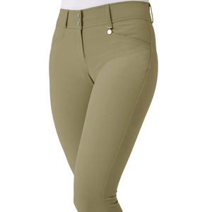 Pantalones de cintura alta para mujer al por mayor con agarre completo de silicona, medias de equitación, pantalones de montar para mujer, pantalones de color personalizados - Product Image 6