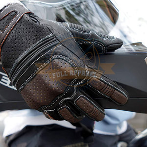 Gants de course à doigts entiers avec logo personnalisé, en cuir respirant, pour le cyclisme, marque privée, service OEM unisexe - Product Image 3
