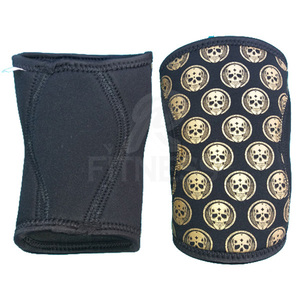 สนับเข่าแบบมีโลโก้สั่งทำ ผ้า Neoprene ระบายอากาศได้ดี หนา 5 มม. 7 มม. 9 มม. พร้อมแผ่นรองเข่าแบบยืดหยุ่น - Product Image 2