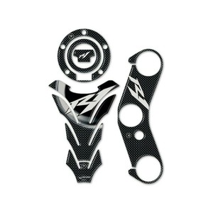 Kit Adesivi in Gel Effetto Carbonio 3D per Moto Yamaha YZF R1 2004-2006, Accessorio Decorativo Compatibile - Product Image 1