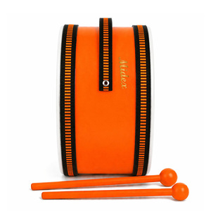 Midex Orf-TF-13OR Instrumentos Orff - Tambor Infantil Naranja con Correa y Tambor de Piso - Product Image 3