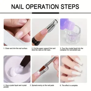 <span class=keywords><strong>Kit</strong></span> Profesional de Polvo Acrílico para Manicura DIY para <span class=keywords><strong>Principiantes</strong></span> Herramientas para Práctica y Pintura de <span class=keywords><strong>Uñas</strong></span> <span class=keywords><strong>Acrílicas</strong></span> Regalo de Polvo Acrílico - Product Image 5