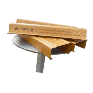 โครงเหล็กหลังคาเบา STV32-50 สำหรับบ้านพักอาศัย โครงหลังคาเหล็กเกรด G550 มาตรฐาน JIS ความคลาดเคลื่อน 5% สำหรับงานก่อสร้างอาคารโลหะ - Product Image 1