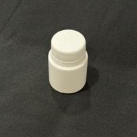 Juego de Botellas de Plástico HDPE Blancas, Ligeras y Duraderas, con Tapa de Cilindro, Fondo Plano, Impresión por Transferencia de Calor, Aptas para Líquidos, APS