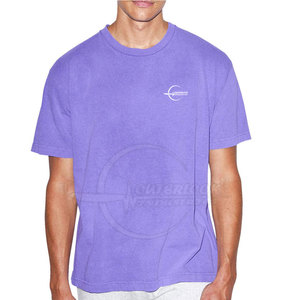 Nouvelle arrivée de T-Shirt T-shirt de couleur différente T-Shirt durable Nouveau design de chemises pour hommes en coton - Product Image 1