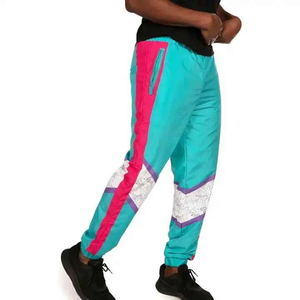 Conjunto cortavientos de diseño personalizado para adultos al por mayor, chándales informales con Paneles sólidos multicolores para niños de talla grande, ropa de invierno - Product Image 2