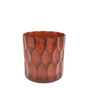 Pots de jardin d'herbes d'intérieur décoratifs couleur marron jardinière en paille de fer Pots au design moderne pour la décoration de la maison - Product Image 5