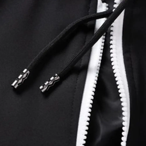 Nouvelle mode, ensemble de survêtement d'entraînement pour homme en deux pièces, imprimé, coupe-vent, 100% coton, streetwear - Product Image 6