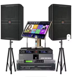 BRAND NEW <b>Microphone</b> Set with Woofer Family Booth Party Sound Equipment Featuring for & for App Control and 200W+ Power - Product Image 1