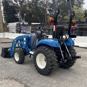 <b>Used</b> LS XJ2025H 75HP Wheel Tractor with Front Loader 4WD Farm Utility Compact Agricultural <b>Machine</b> Featuring Gear & Engine - Product Image 2