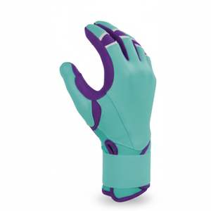 Guantes de Bateo de Béisbol Profesionales de Cuero Transpirable, Duraderos y Antideslizantes, Elásticos y Personalizados para Hombre - Product Image 6