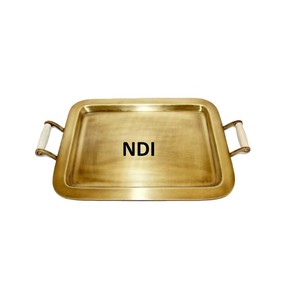Plateaux de serveur de nourriture faits à la main d'utilisation de restauration d'hôtel à la maison petit déjeuner et plateau de service de nourriture avec la conception en bois - Product Image 6
