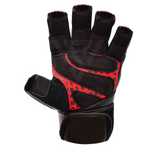 Gants d'haltérophilie en cuir et en élasthanne pour hommes et femmes pour l'entraînement sportif et l'exercice Gants de gymnastique à vendre - Product Image 6