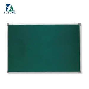 Tableau noir magnétique SYH avec cadre en aluminium et protection d'angle en plastique, différentes tailles pour usage bureau/maison - Product Image 1