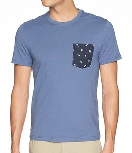 T-shirt à col rond avec poche pour homme - Product Image 1