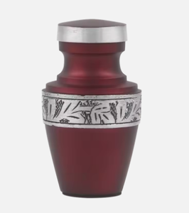 Juego de 4 Urnas Metálicas Modernas Hechas a Mano de 50 ml, Frascos para Recuerdos en Blanco, Negro, Morado y Rojo, Precio al por Mayor Personalizable - Product Image 3