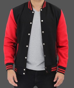Custom Embroidered Logo Letterman Varsity Baseball <b>Jackets</b> for <b>Men</b> Genuine Cowhide Leather Sleeves <b>Men's</b> Varsity <b>Jackets</b> - Product Image 6