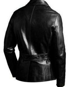 Veste en cuir pour motard en cuir véritable vieilli Matériau de qualité supérieure Vêtements en cuir - Product Image 5