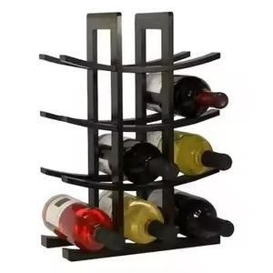 Nouveau support de casier à vin en métal personnalisé fait à la main support de casier à vin de haute qualité élégant pour l'utilisation de bars d'hôtel à la maison - Product Image 6