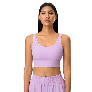 Soutien-gorge de sport écologique pour femme, sans coutures, respirant, rembourré, sans armatures, pour la gym, le yoga et les entraînements - Product Image 6