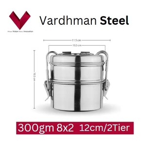 Boîte à lunch en acier inoxydable avec 8*2 clips pour hôtel et restaurant, repas quotidien - Product Image 5