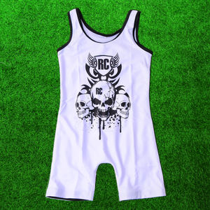 Combinaison de lutte personnalisée pour hommes 2024, impression numérique, extensible, spandex/polyester, légère, séchage rapide et respirante, logo personnalisé - Product Image 2