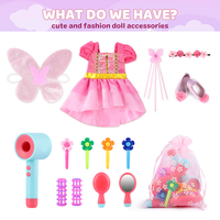 Poupée Reborn Daisy de 18 pouces, corps entier en vinyle, réaliste, petite fille afro-américaine aux cheveux bouclés, jouet doux, poupée de mode