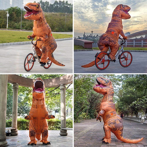 Disfraz De Mascota De <span class=keywords><strong>Dinosaurio</strong></span> Cosplay Inflable De Poliéster Dragón T-Rex Para Adulto Directo De Fábrica Para <span class=keywords><strong>Carnaval</strong></span> - Product Image 6