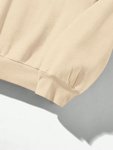 Pull à capuche à motif solide pour hommes Sweat-shirt polaire d'hiver Style uni/vierge Pull-over et sweat-shirts à capuche - Product Image 5