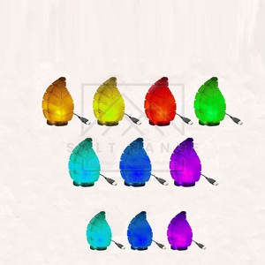 Lámpara de Sal del Himalaya Tallada de Estilo Nuevo - Regalo de Decoración para el Hogar con Diseño Personalizable y Tacto Real - Product Image 4