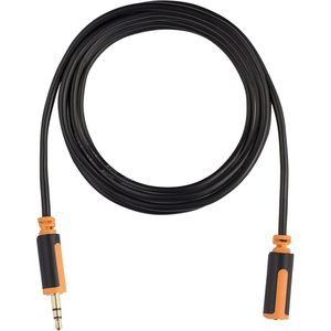 Cavo di Prolunga Audio Mumbi 1.5m Jack 3.5mm Maschio-Femmina con Rivestimento in PVC e Schermatura Intrecciata con Connettori Placcati - Product Image 2