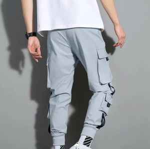 Venta al por mayor personalizado Cargo Pant Men Jogging Track Cargo Pants Custom Cotton Slim Fit Stacked Pants Cargo Pants for Men - Product Image 4