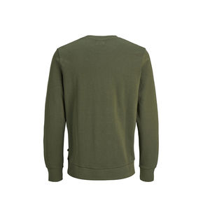 Meilleures ventes de sweatshirts à col rond de taille personnalisée pour hommes sweatshirts d'automne brodés de coupe régulière fabriqués au Pakistan en gros - Product Image 2