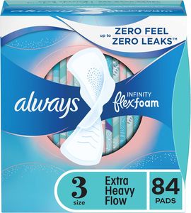 Protège-slips féminins Infinity pour femmes, coton Flexfoam, sans ailes, respirants, absorption modérée, usage quotidien, taille 3 - Product Image 4
