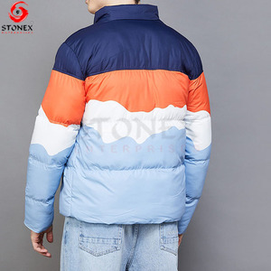 2025 New Fashion Winter Outdoor Men Padded Down <b>Quilted</b> Jacket Custom Color Puffer Jacket <b>for</b> Men - Product Image 6