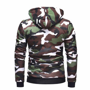 Sudaderas con Capucha Personalizadas para Hombre, con Logotipo, de Franela, Impresión Digital, Impermeables, Transpirables, con Cierre, Estilo Único, Venta al Por Mayor - Product Image 3