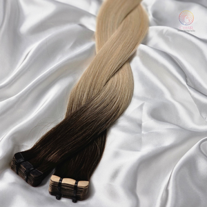 Venta al por mayor vietnamita doble dibujado cutícula alineada virgen extensión de cabello natural 100% cinta cruda en los vendedores de extensiones de cabello - Product Image 4