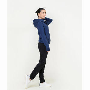 Vente en gros 2025 sweats à capuche respirants personnalisés pour femmes 100% coton fabriqué au Pakistan Style décontracté hiver à capuche avec logo avant - Product Image 4