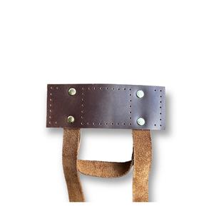 Kit zaino in vera pelle-tracolla, Base, cover-Tan - Product Image 4
