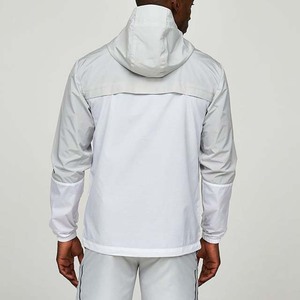 Chaqueta impermeable duradera con capucha, cortavientos transpirable y ligero para hombres, Ideal para trabajos al aire libre, marca personalizada - Product Image 3