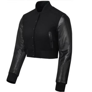 แจ็คเก็ตวาร์ซิตี้แบบกันน้ำบุผ้าฝ้ายสไตล์วินเทจสำหรับผู้หญิง ปักโลโก้ตามสั่ง ขายส่ง แฟชั่นใหม่สำหรับฤดูหนาว - Product Image 1