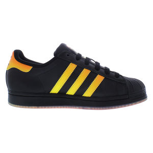 Chaussures Adidas Superstar GS pour garçons Couleur : Noir foncé/Orange semi-impact/Jaune faisceau 100% authentique - Product Image 3