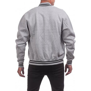 Chaqueta Urbana para Hombre, Estilo Letterman, Cuello Alto, Logotipo Frontal, Elegante, Casual, Reversible, Tejido Cómodo para Moda Urbana - Product Image 6