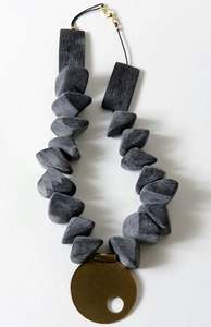 Collar de cuerno de buey de búfalo tallado recién llegado, joyería de hueso de estilo Animal pulido, cuentas de diseño Natural, boda para mujeres y niñas - Product Image 6