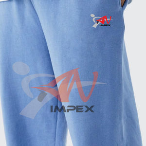 กางเกงจ็อกเกอร์ผู้ชายแบบมีเชือกผูก เอวยางยืด สไตล์ลำลอง พิมพ์ลายโลโก้ ทรงหลวม กางเกงขายาวผู้ชาย - Product Image 2